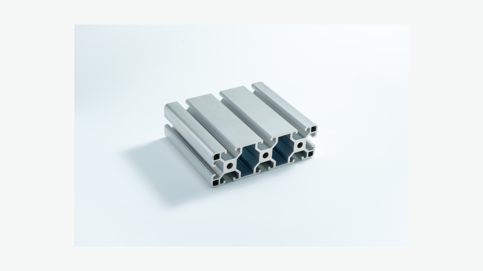 Industrial aluminum profile library for equipment frames
