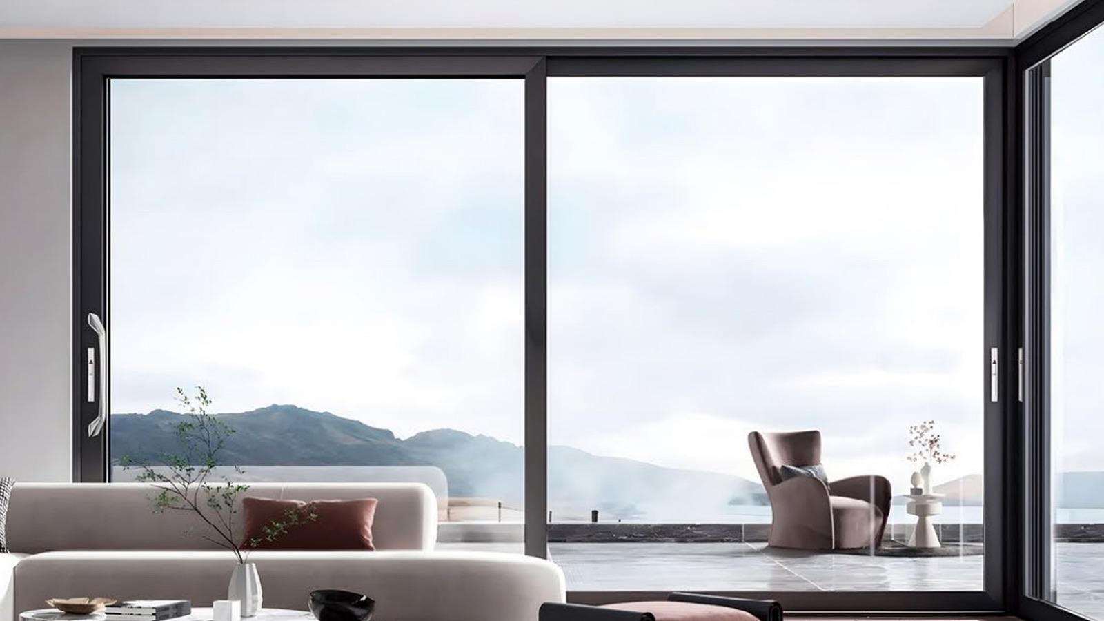 Aluminum system windows and doors